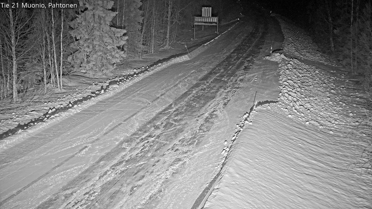 Kelikamerat Kuva Tie 21 Muonio Pahtonen, Muonio, Lappi