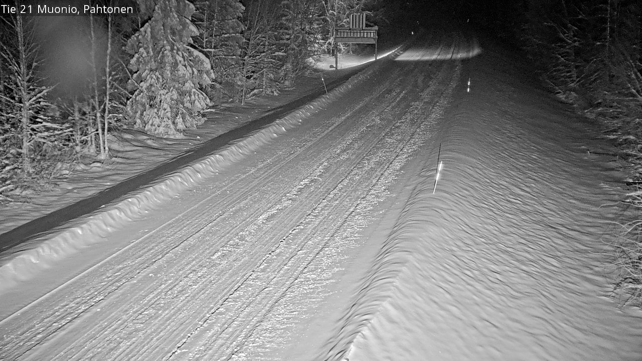 Kelikamerat Kuva Tie 21 Muonio Pahtonen, Muonio, Lappi