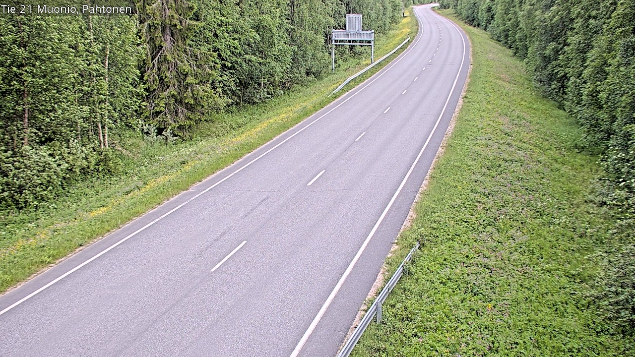 Kelikamerat Kuva Tie 21 Muonio Pahtonen, Muonio, Lappi