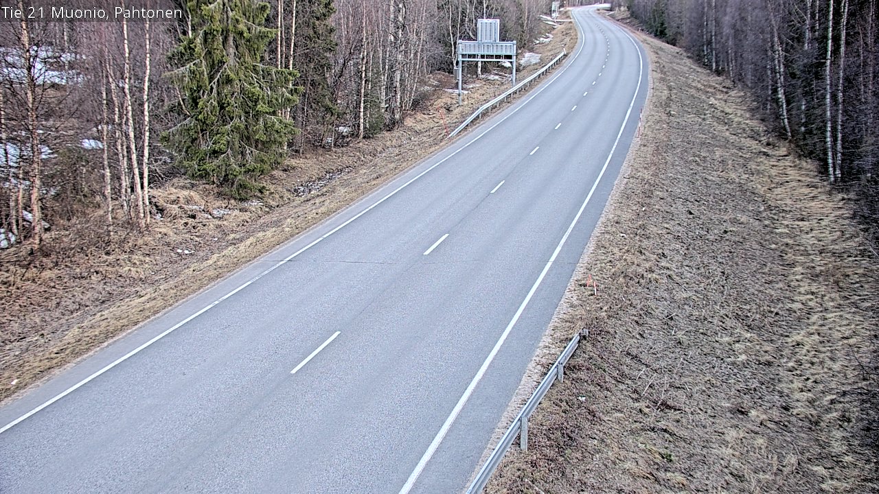 Kelikamerat Kuva Tie 21 Muonio Pahtonen, Muonio, Lappi