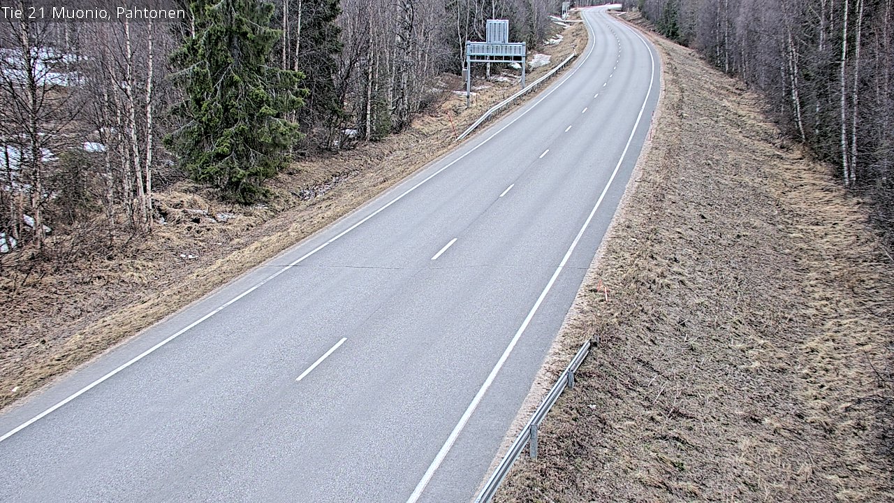 Kelikamerat Kuva Tie 21 Muonio Pahtonen, Muonio, Lappi