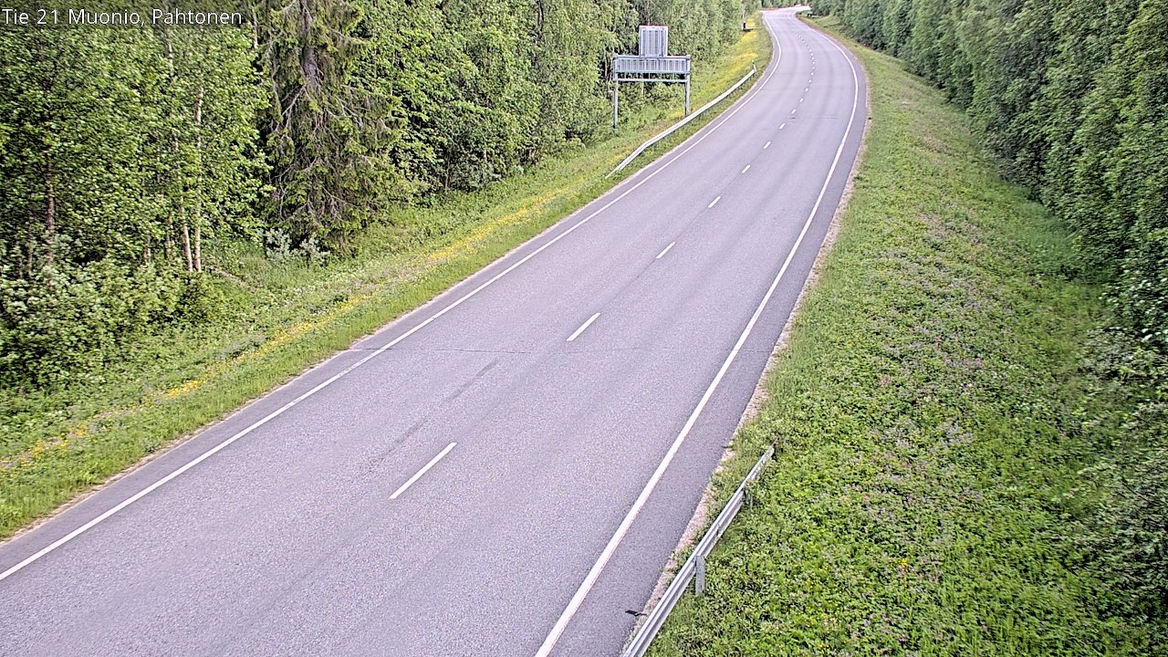 Kelikamerat Kuva Tie 21 Muonio Pahtonen, Muonio, Lappi