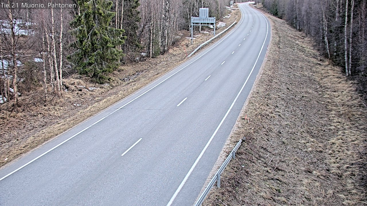 Kelikamerat Kuva Tie 21 Muonio Pahtonen, Muonio, Lappi