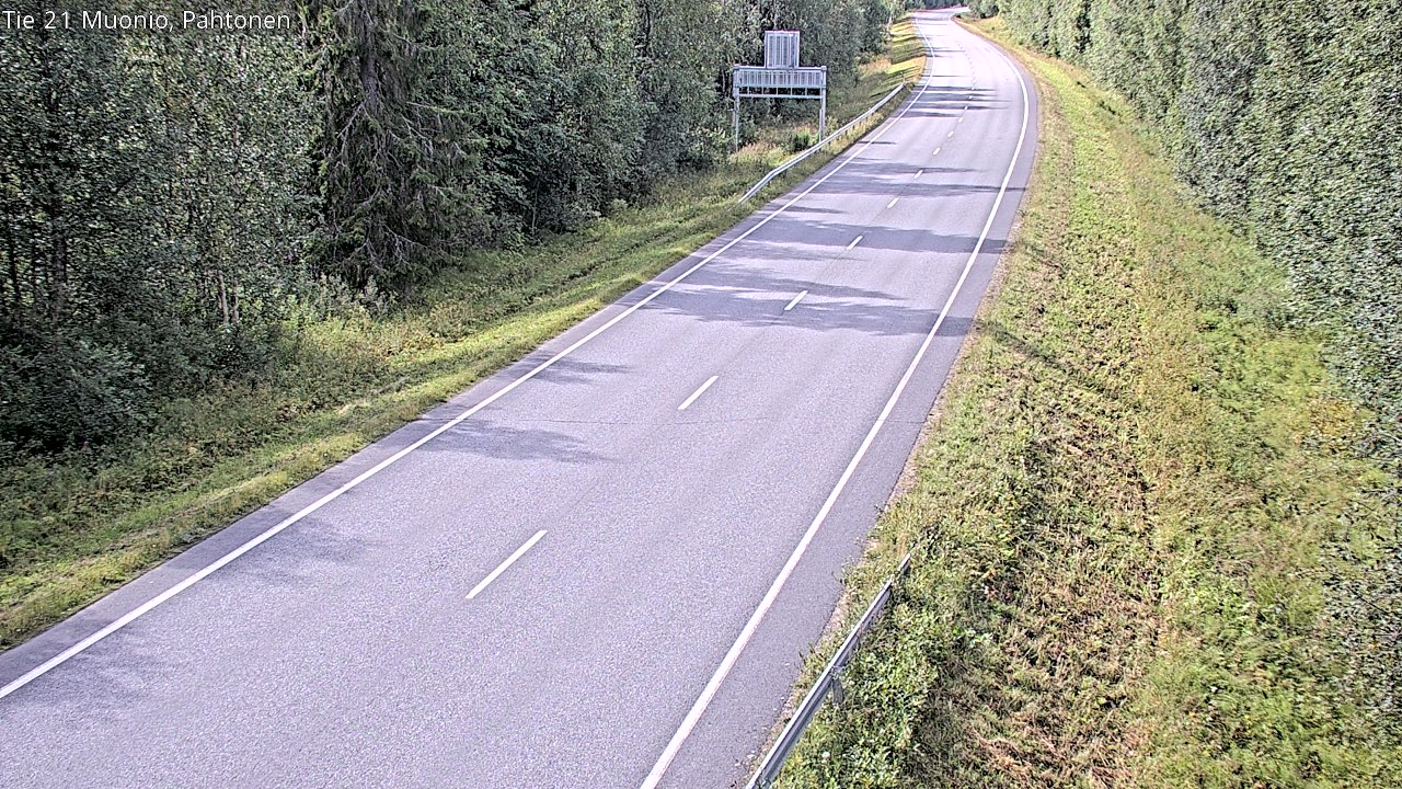 Weather Camera Image Road 21 Muonio Pahtonen, Muonio, Lappi
