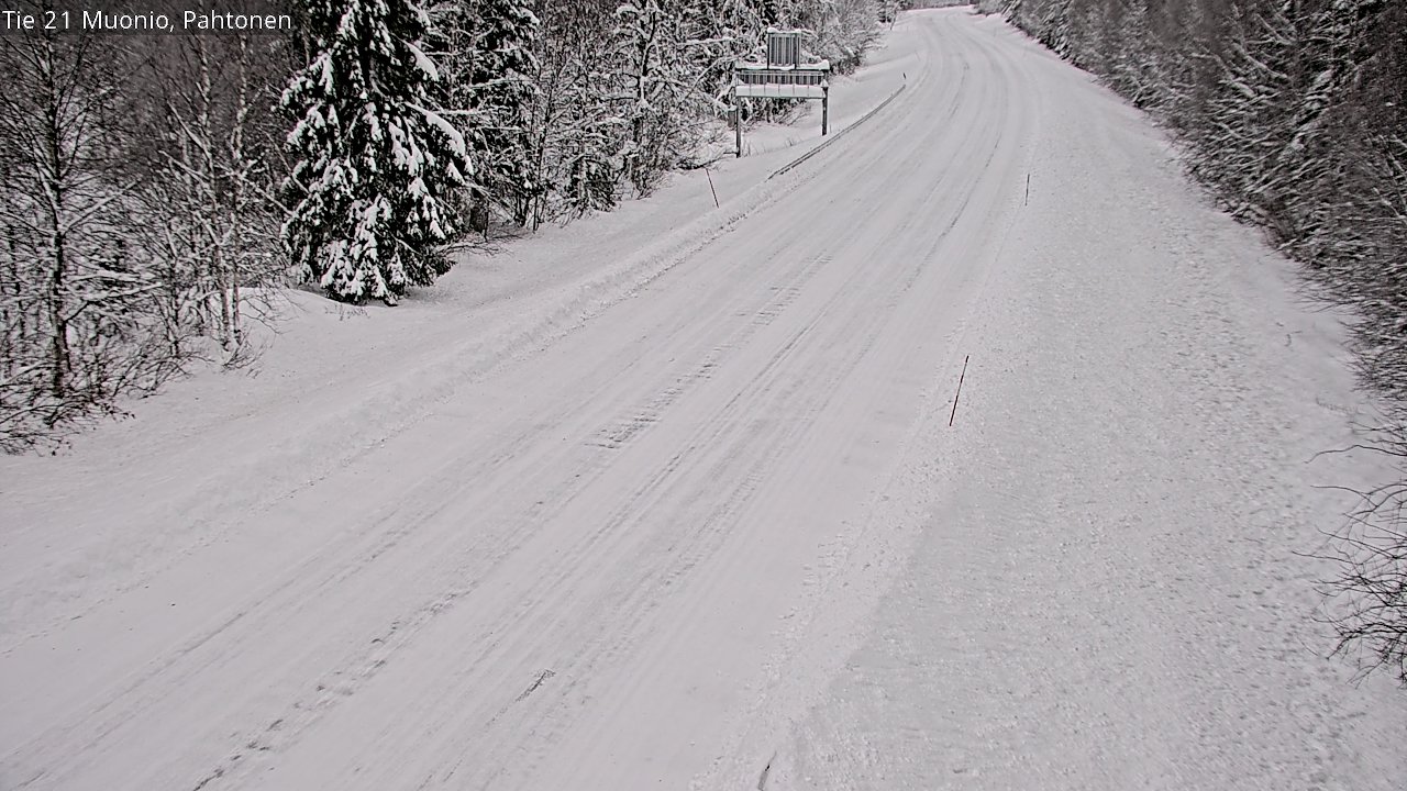Kelikamerat Kuva Tie 21 Muonio Pahtonen, Muonio, Lappi