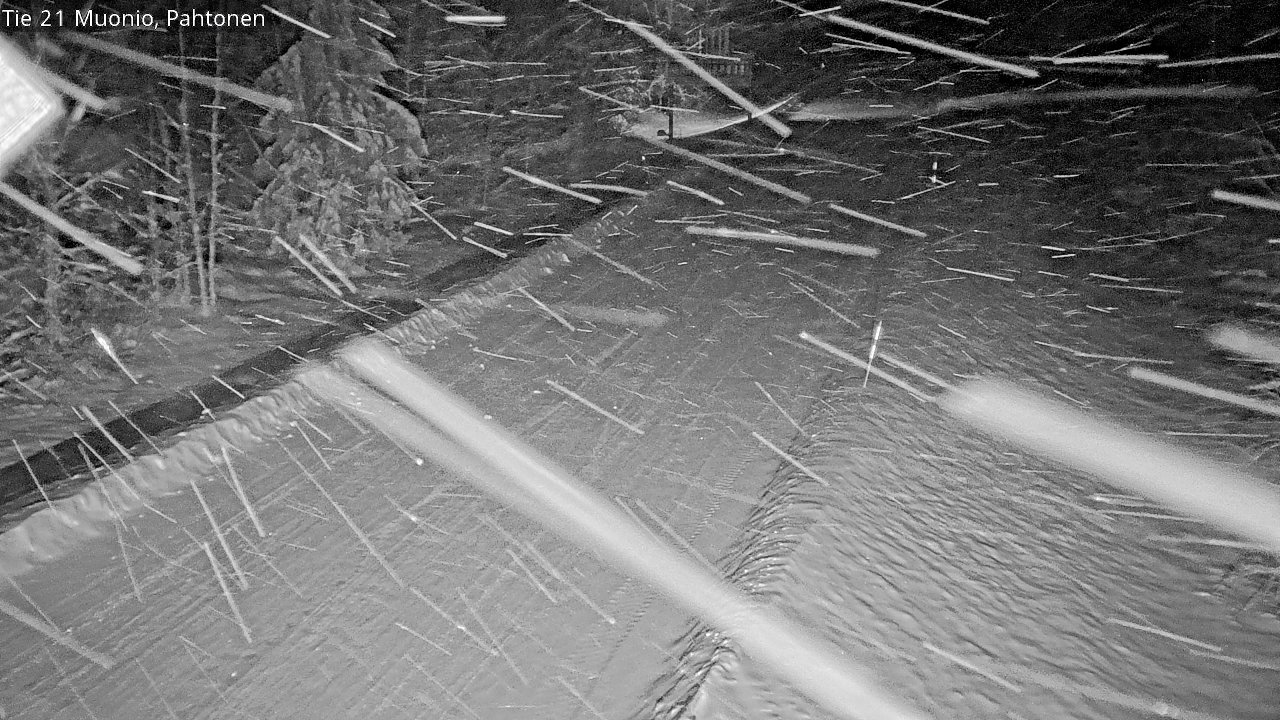 Kelikamerat Kuva Tie 21 Muonio Pahtonen, Muonio, Lappi