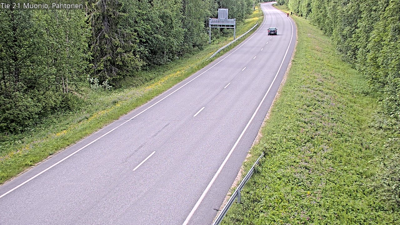Kelikamerat Kuva Tie 21 Muonio Pahtonen, Muonio, Lappi
