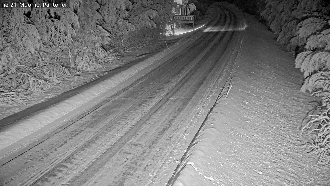 Kelikamerat Kuva Tie 21 Muonio Pahtonen, Muonio, Lappi