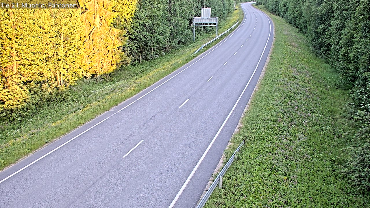 Kelikamerat Kuva Tie 21 Muonio Pahtonen, Muonio, Lappi