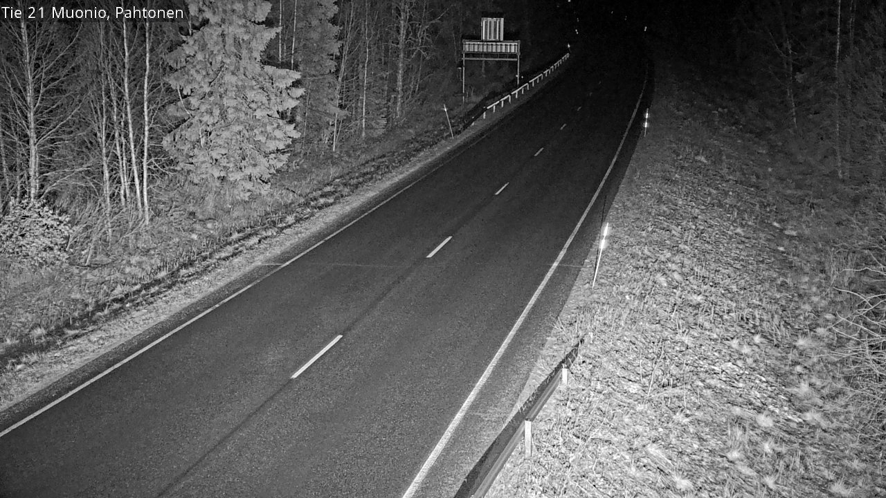 Kelikamerat Kuva Tie 21 Muonio Pahtonen, Muonio, Lappi