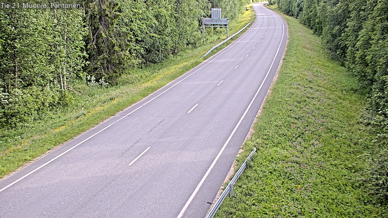 Kelikamerat Kuva Tie 21 Muonio Pahtonen, Muonio, Lappi