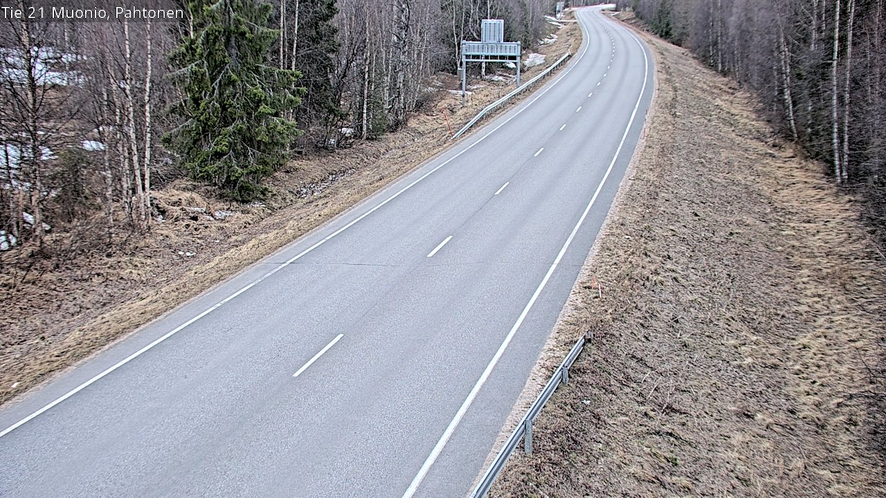 Kelikamerat Kuva Tie 21 Muonio Pahtonen, Muonio, Lappi