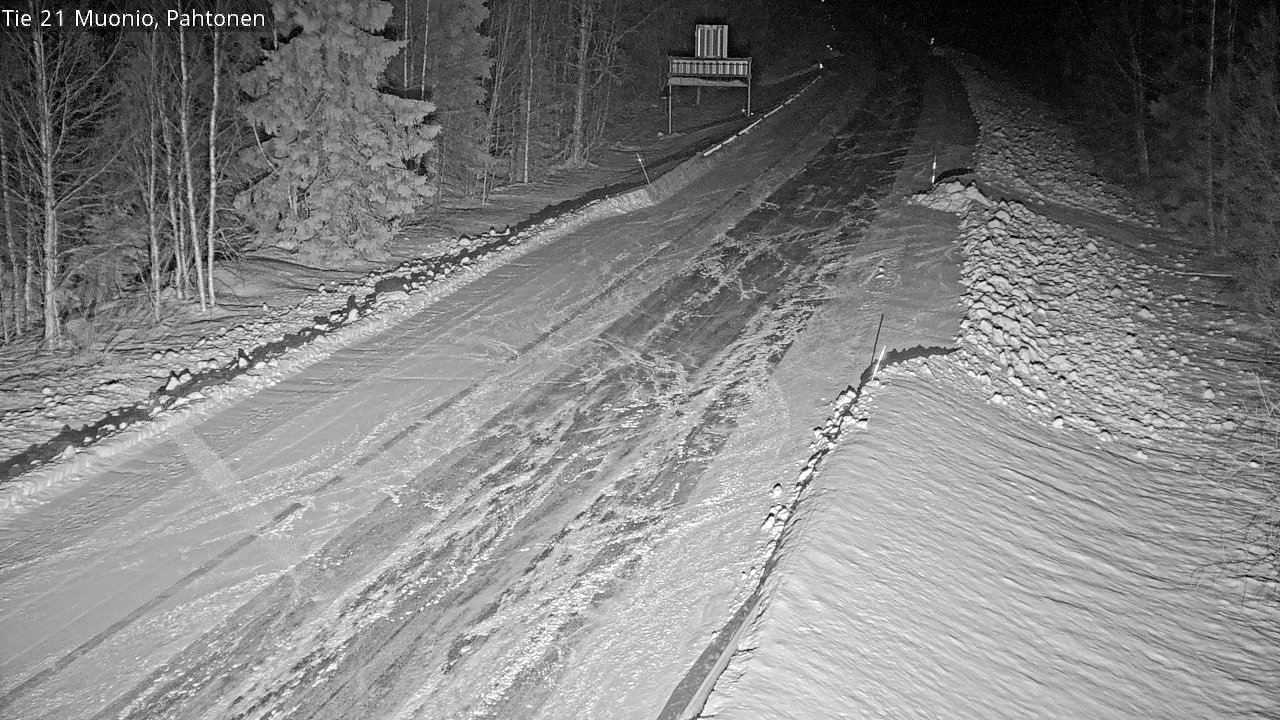 Kelikamerat Kuva Tie 21 Muonio Pahtonen, Muonio, Lappi