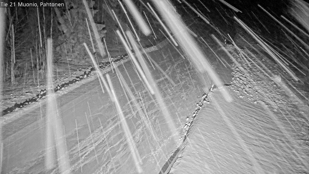 Kelikamerat Kuva Tie 21 Muonio Pahtonen, Muonio, Lappi