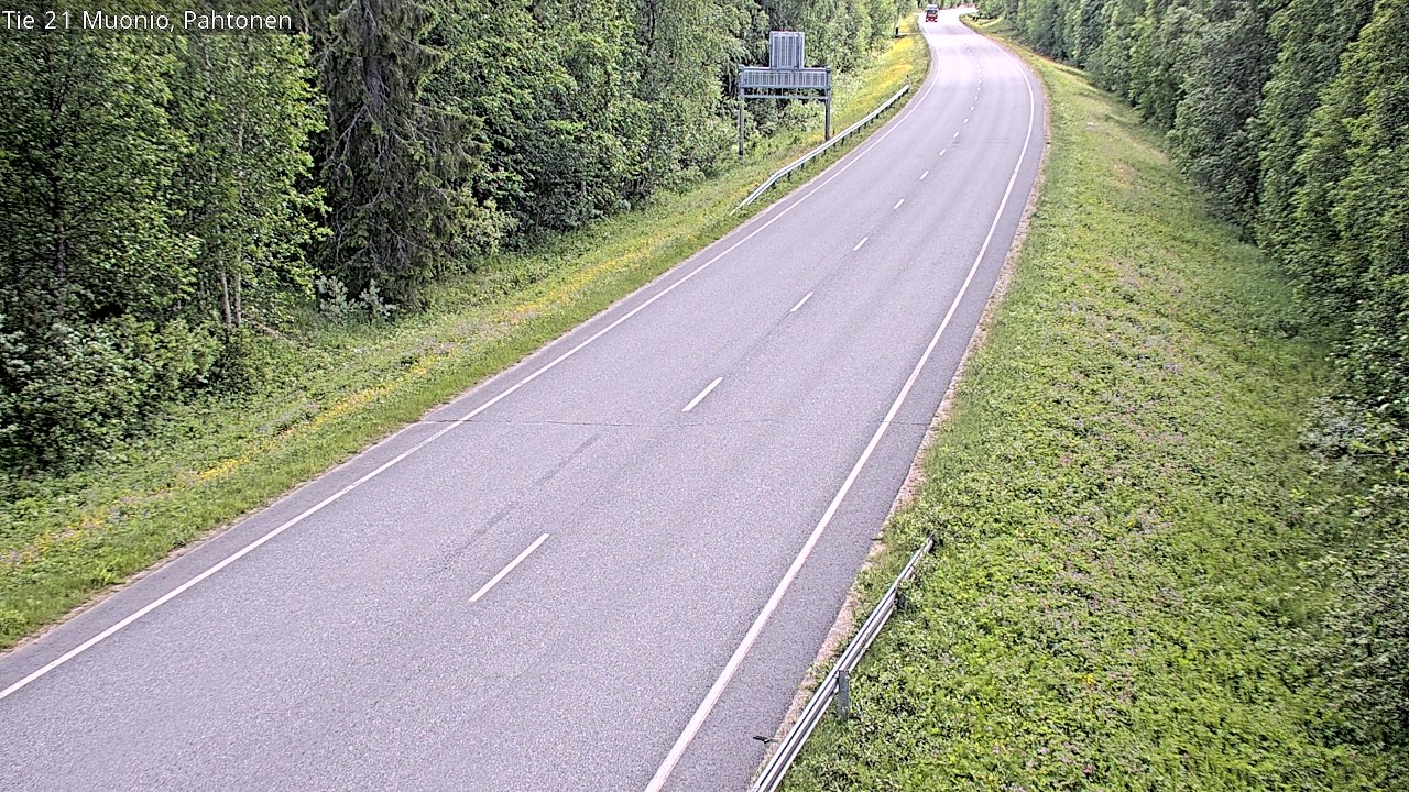 Kelikamerat Kuva Tie 21 Muonio Pahtonen, Muonio, Lappi