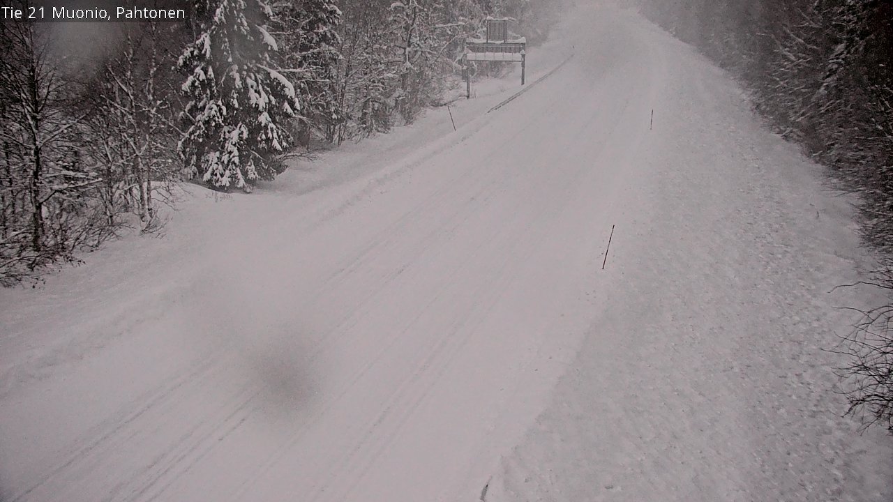Kelikamerat Kuva Tie 21 Muonio Pahtonen, Muonio, Lappi
