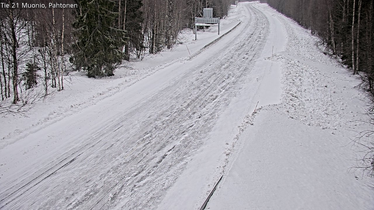 Kelikamerat Kuva Tie 21 Muonio Pahtonen, Muonio, Lappi