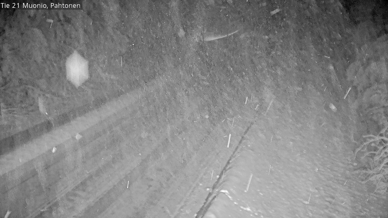 Weather Camera Image Väg 21 Muonio Pahtonen, Muonio, Lappi