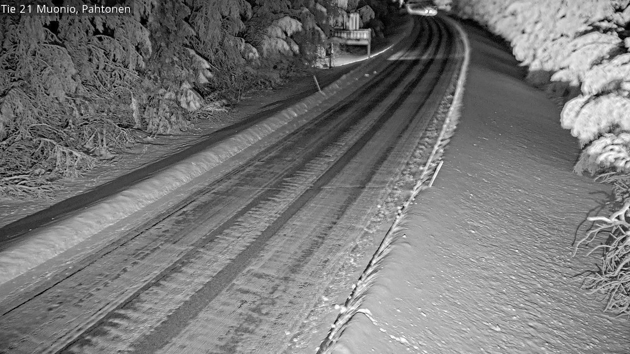Kelikamerat Kuva Tie 21 Muonio Pahtonen, Muonio, Lappi