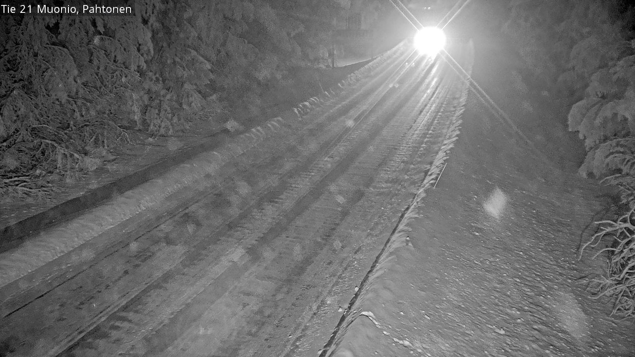 Kelikamerat Kuva Tie 21 Muonio Pahtonen, Muonio, Lappi