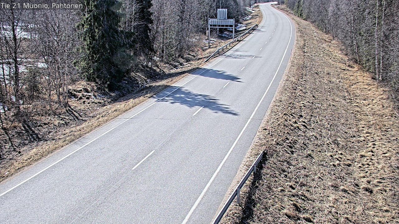 Kelikamerat Kuva Tie 21 Muonio Pahtonen, Muonio, Lappi