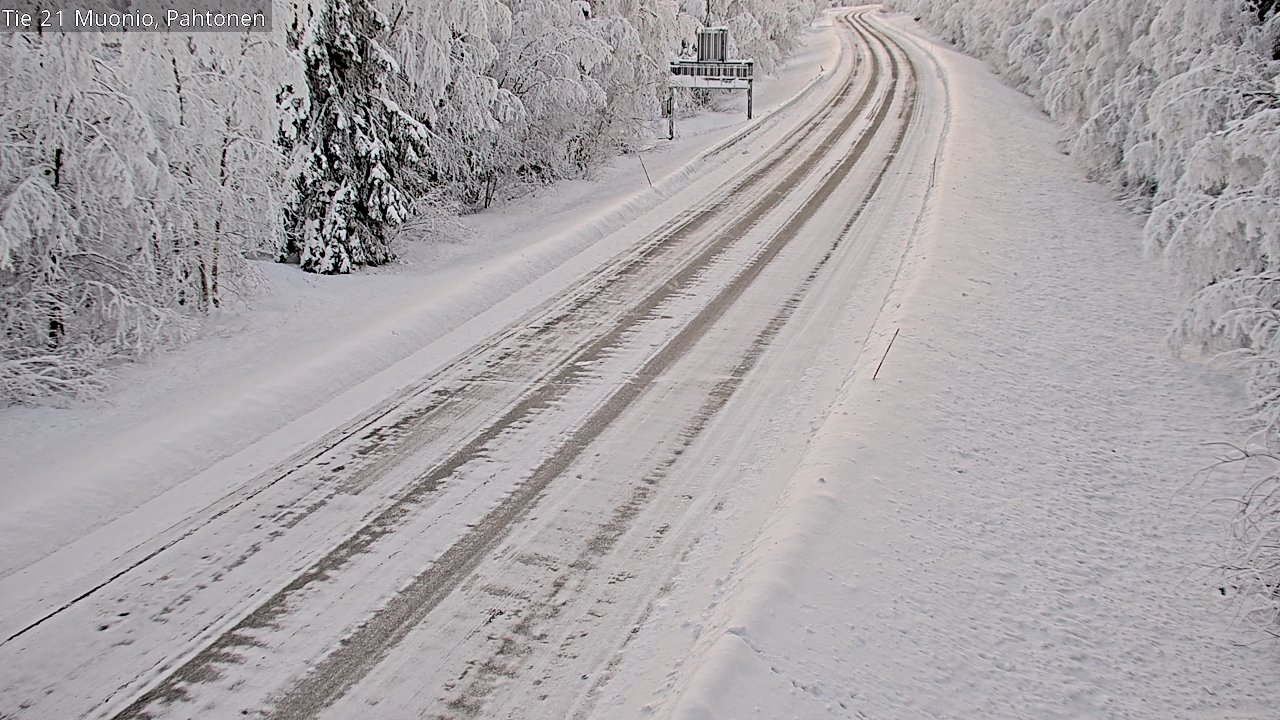 Kelikamerat Kuva Tie 21 Muonio Pahtonen, Muonio, Lappi