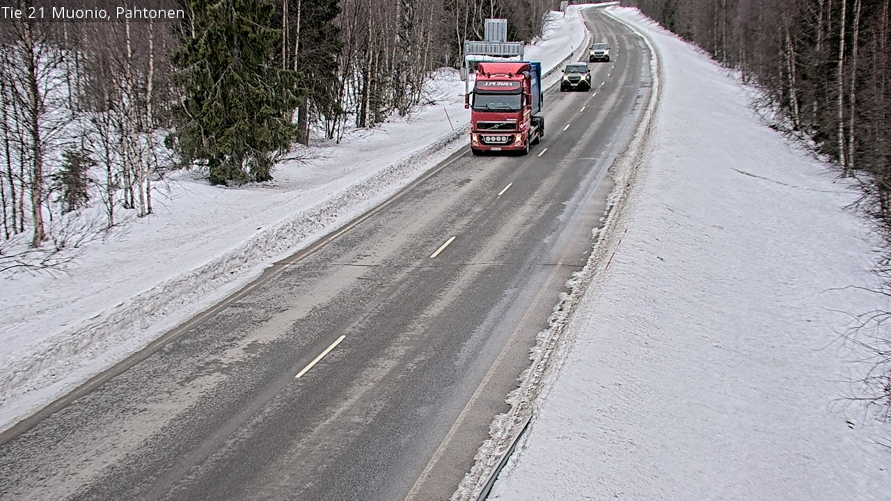 Kelikamerat Kuva Tie 21 Muonio Pahtonen, Muonio, Lappi