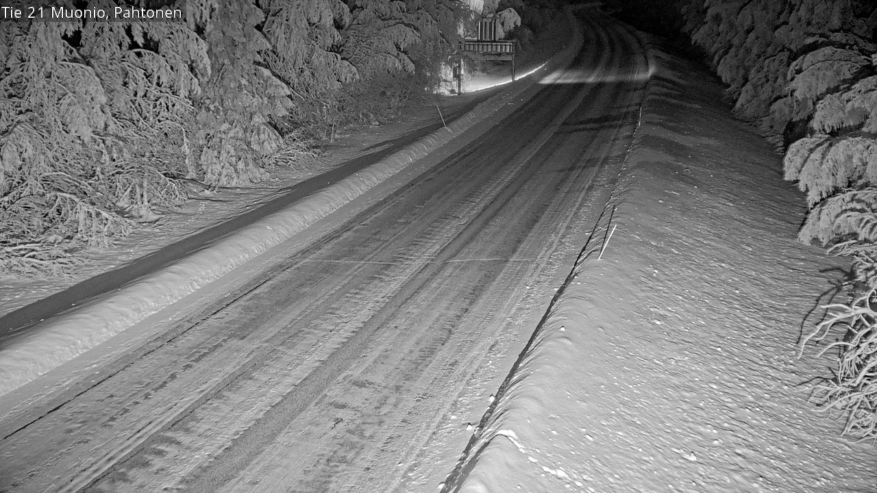 Kelikamerat Kuva Tie 21 Muonio Pahtonen, Muonio, Lappi