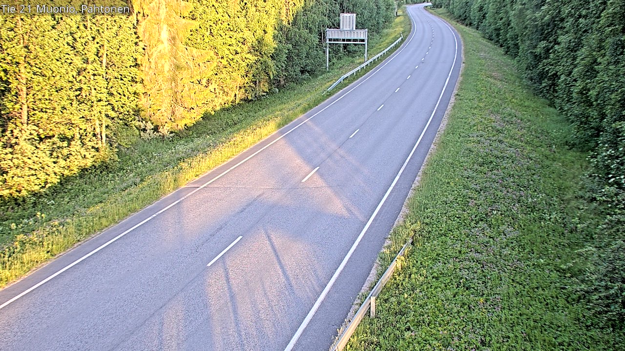Kelikamerat Kuva Tie 21 Muonio Pahtonen, Muonio, Lappi