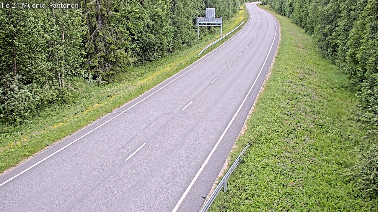 Kelikamerat Kuva Tie 21 Muonio Pahtonen, Muonio, Lappi
