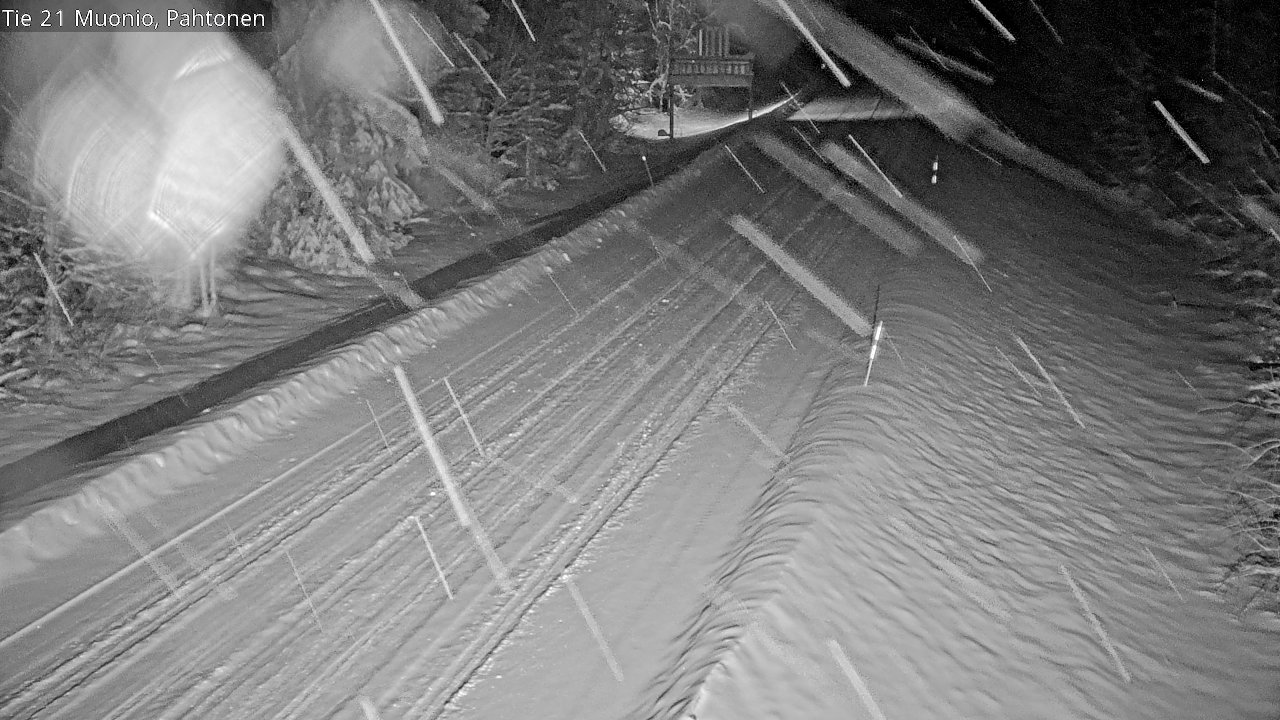 Kelikamerat Kuva Tie 21 Muonio Pahtonen, Muonio, Lappi