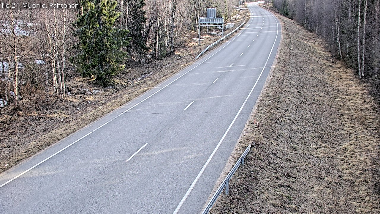 Kelikamerat Kuva Tie 21 Muonio Pahtonen, Muonio, Lappi
