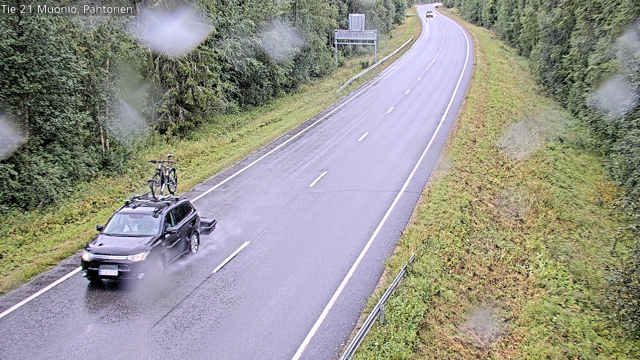 Kelikamerat Kuva Tie 21 Muonio Pahtonen, Muonio, Lappi