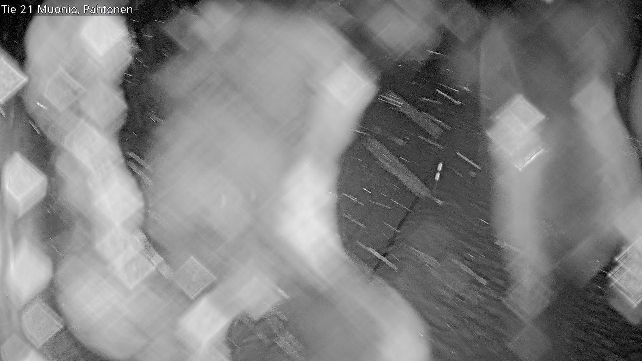 Weather Camera Image Road 21 Muonio Pahtonen, Muonio, Lappi