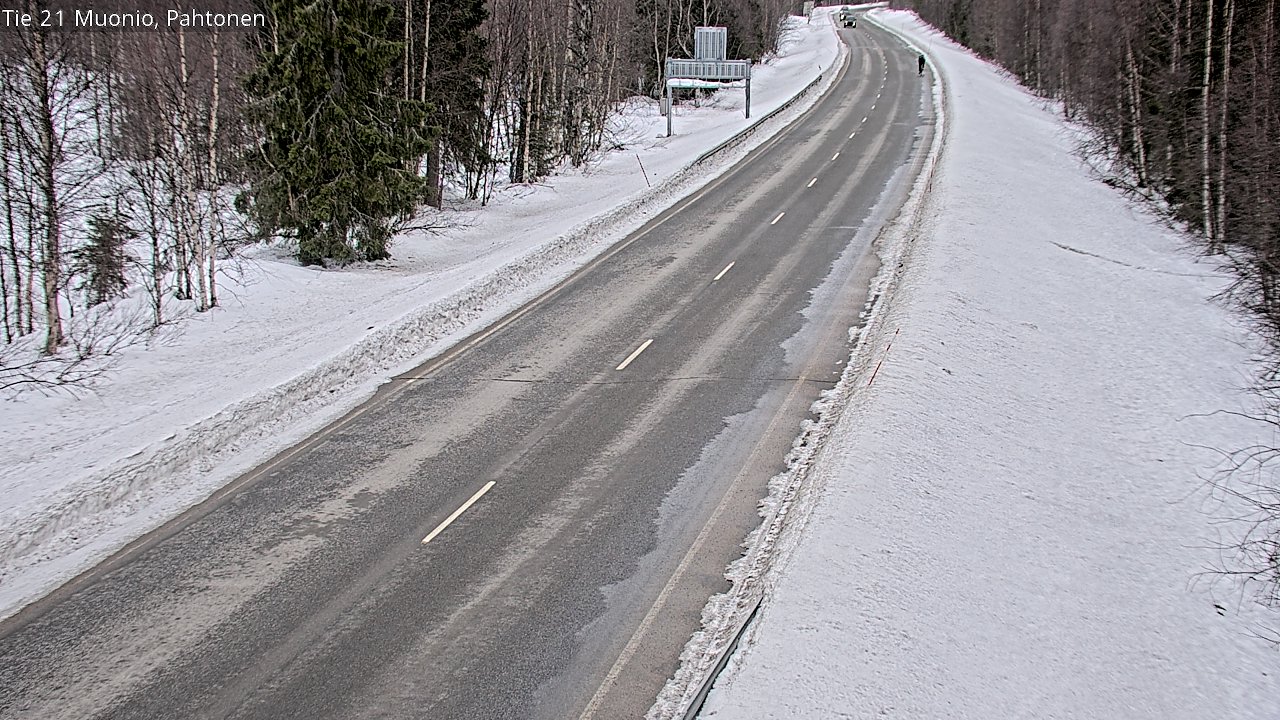 Kelikamerat Kuva Tie 21 Muonio Pahtonen, Muonio, Lappi