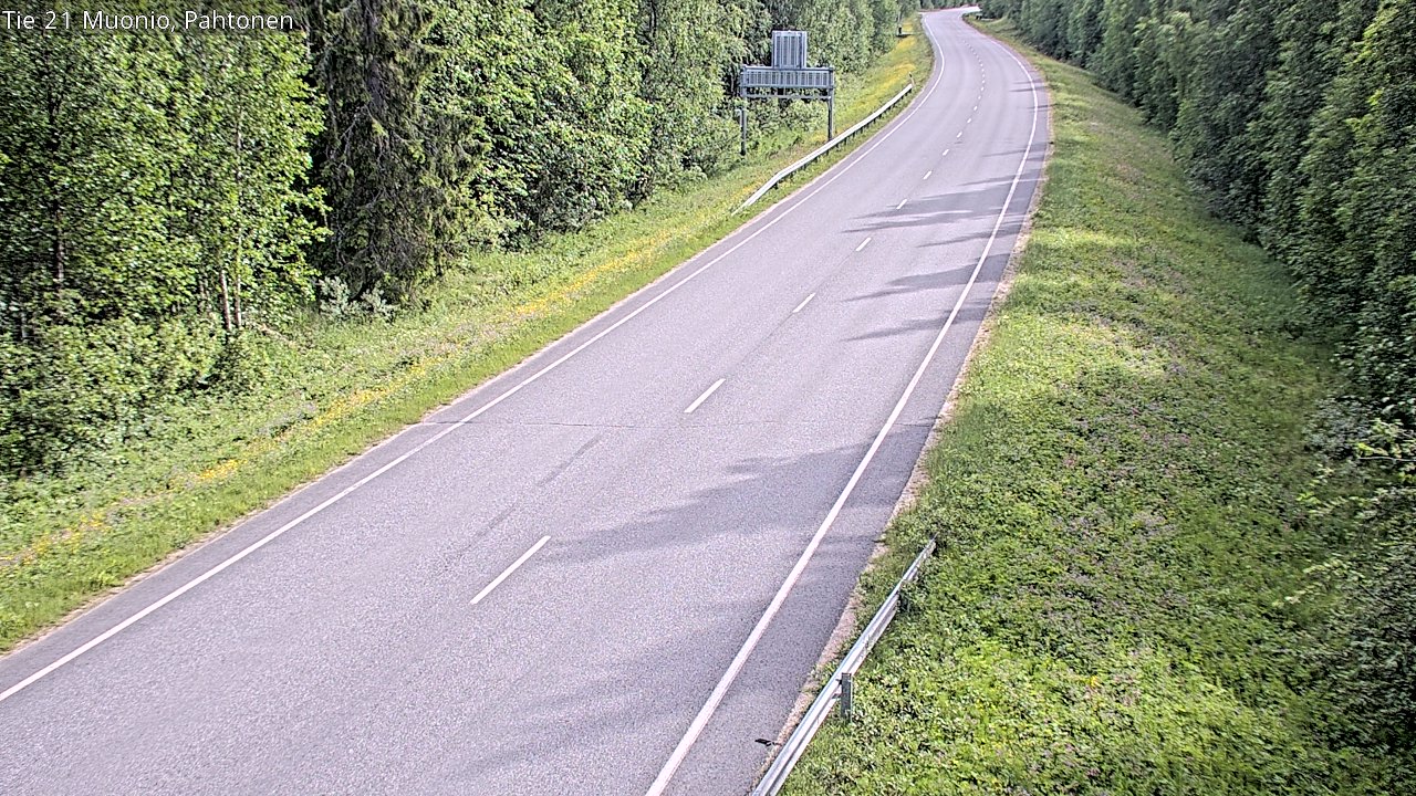Kelikamerat Kuva Tie 21 Muonio Pahtonen, Muonio, Lappi