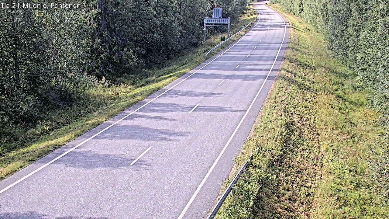 Weather Camera Image Road 21 Muonio Pahtonen, Muonio, Lappi