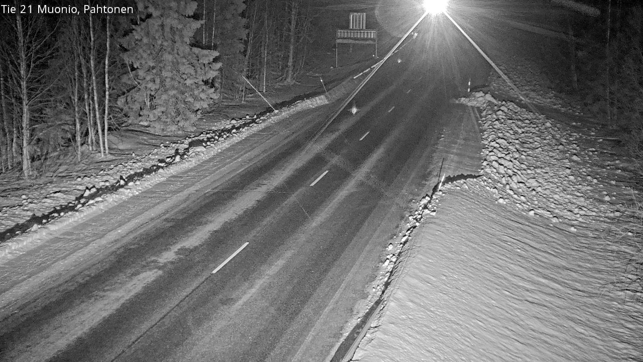 Kelikamerat Kuva Tie 21 Muonio Pahtonen, Muonio, Lappi