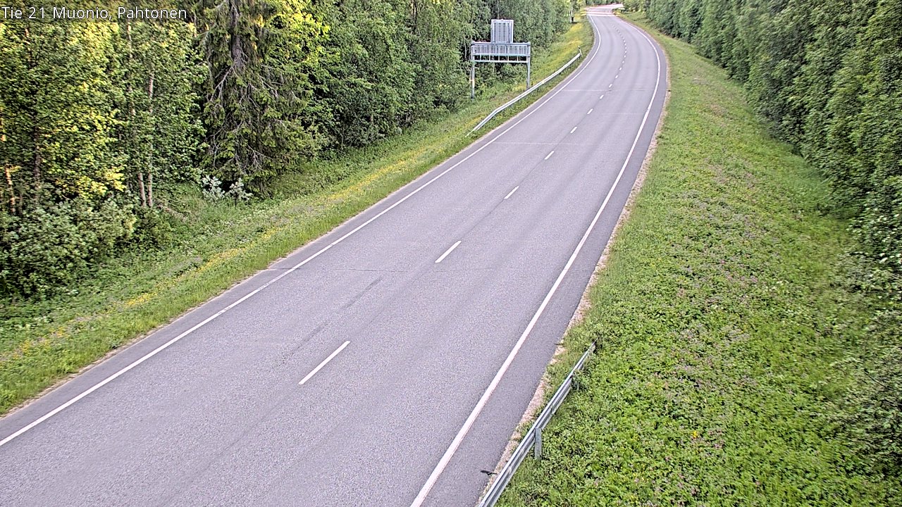 Kelikamerat Kuva Tie 21 Muonio Pahtonen, Muonio, Lappi