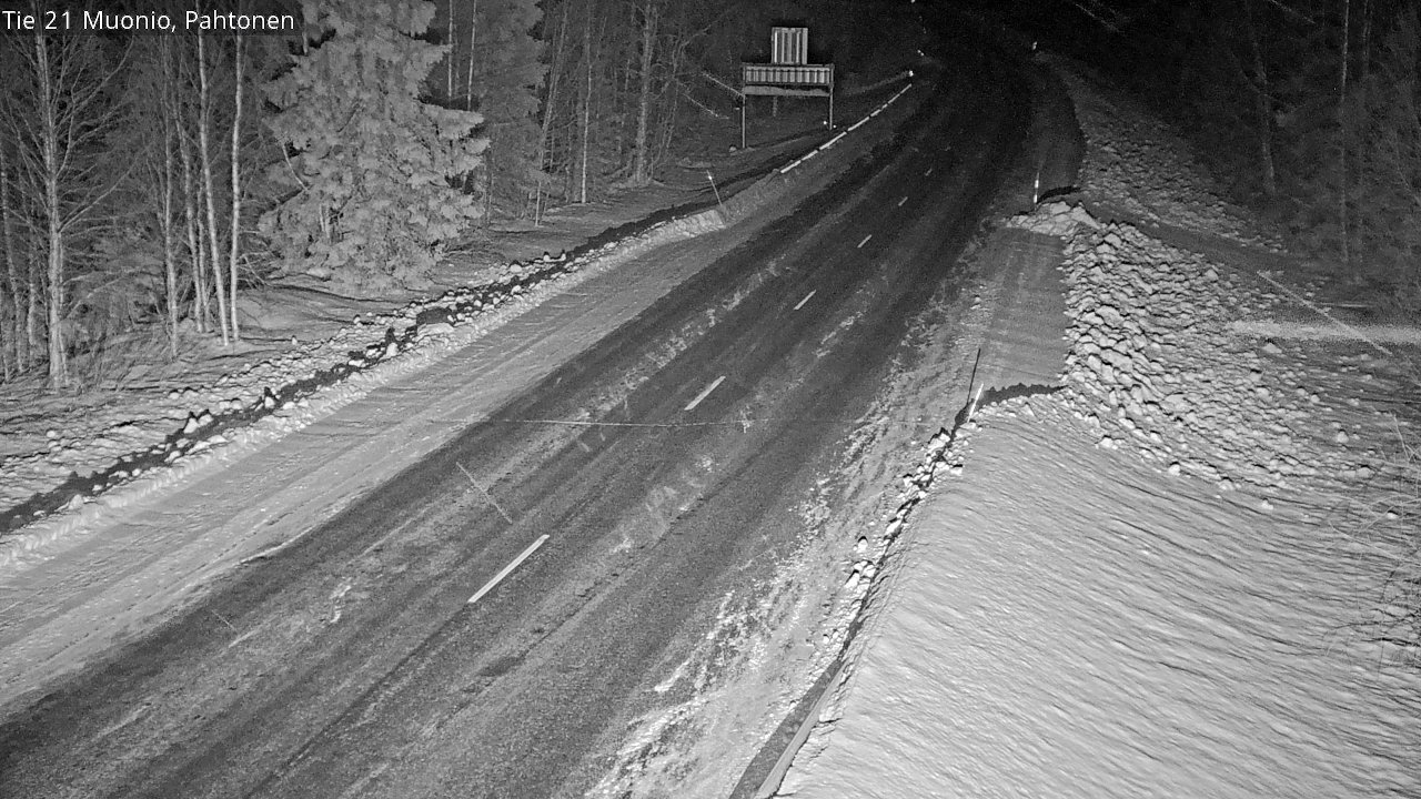 Kelikamerat Kuva Tie 21 Muonio Pahtonen, Muonio, Lappi