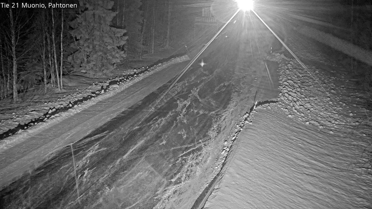 Kelikamerat Kuva Tie 21 Muonio Pahtonen, Muonio, Lappi