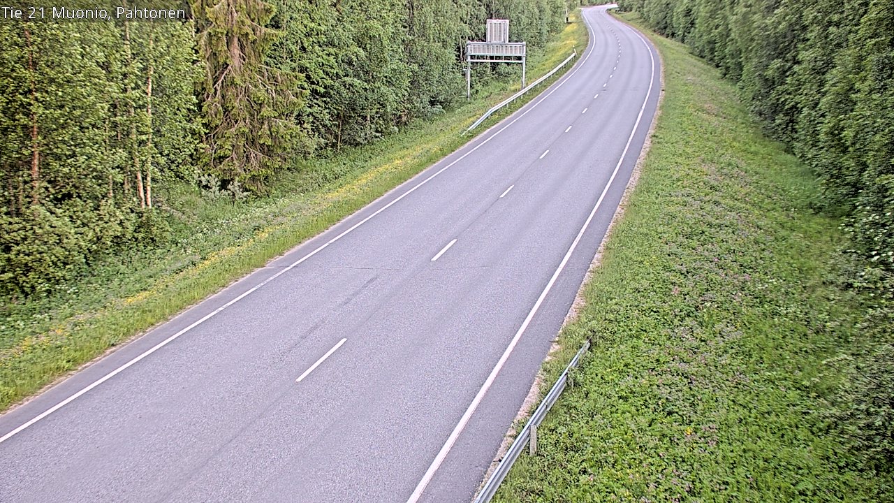 Kelikamerat Kuva Tie 21 Muonio Pahtonen, Muonio, Lappi