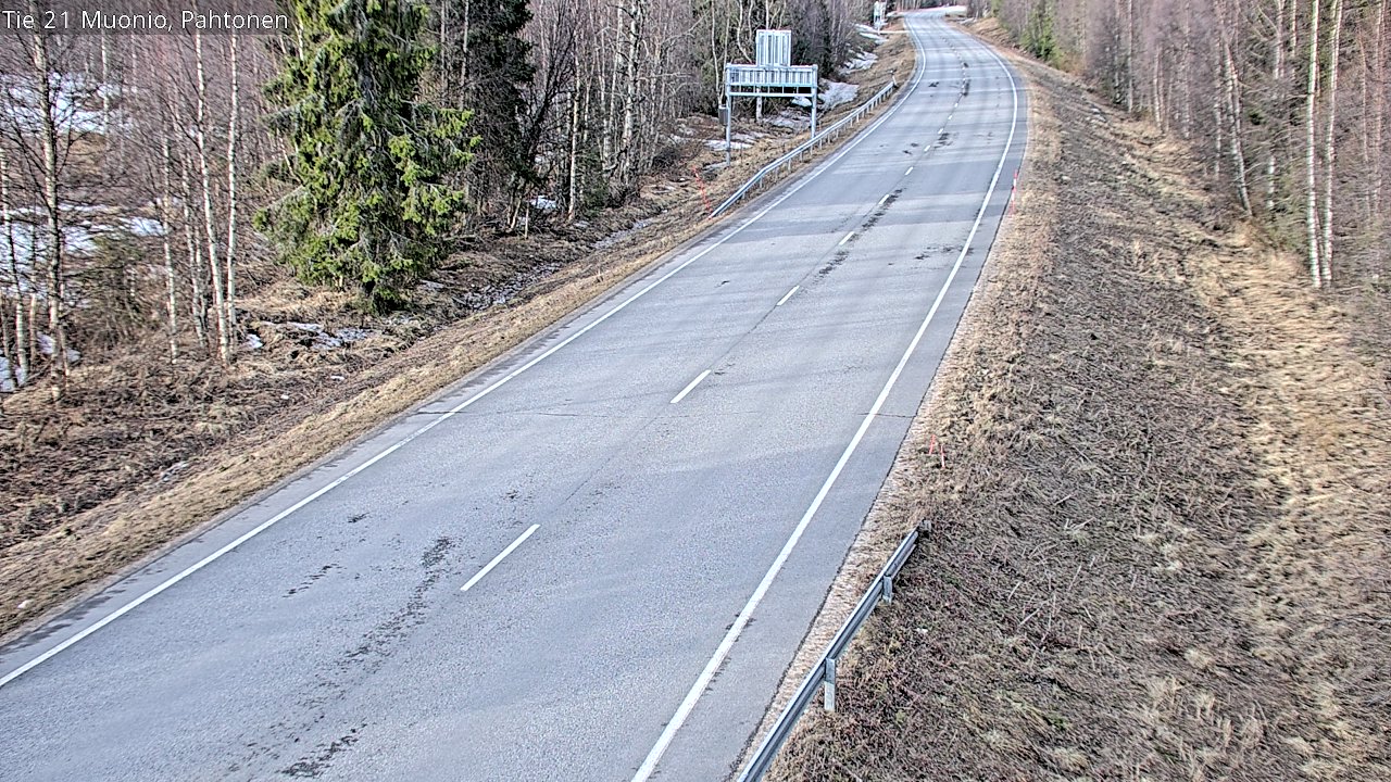 Kelikamerat Kuva Tie 21 Muonio Pahtonen, Muonio, Lappi