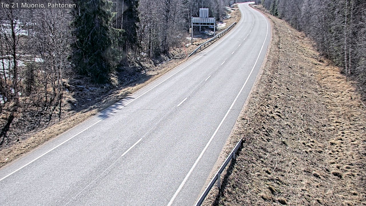 Kelikamerat Kuva Tie 21 Muonio Pahtonen, Muonio, Lappi