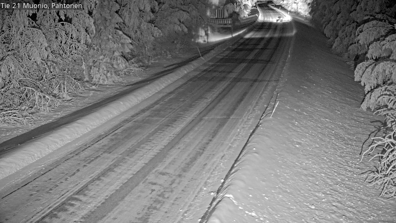 Kelikamerat Kuva Tie 21 Muonio Pahtonen, Muonio, Lappi