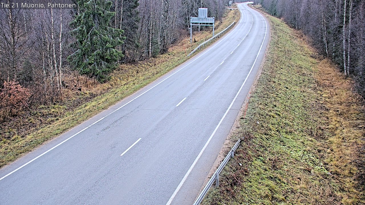 Kelikamerat Kuva Tie 21 Muonio Pahtonen, Muonio, Lappi