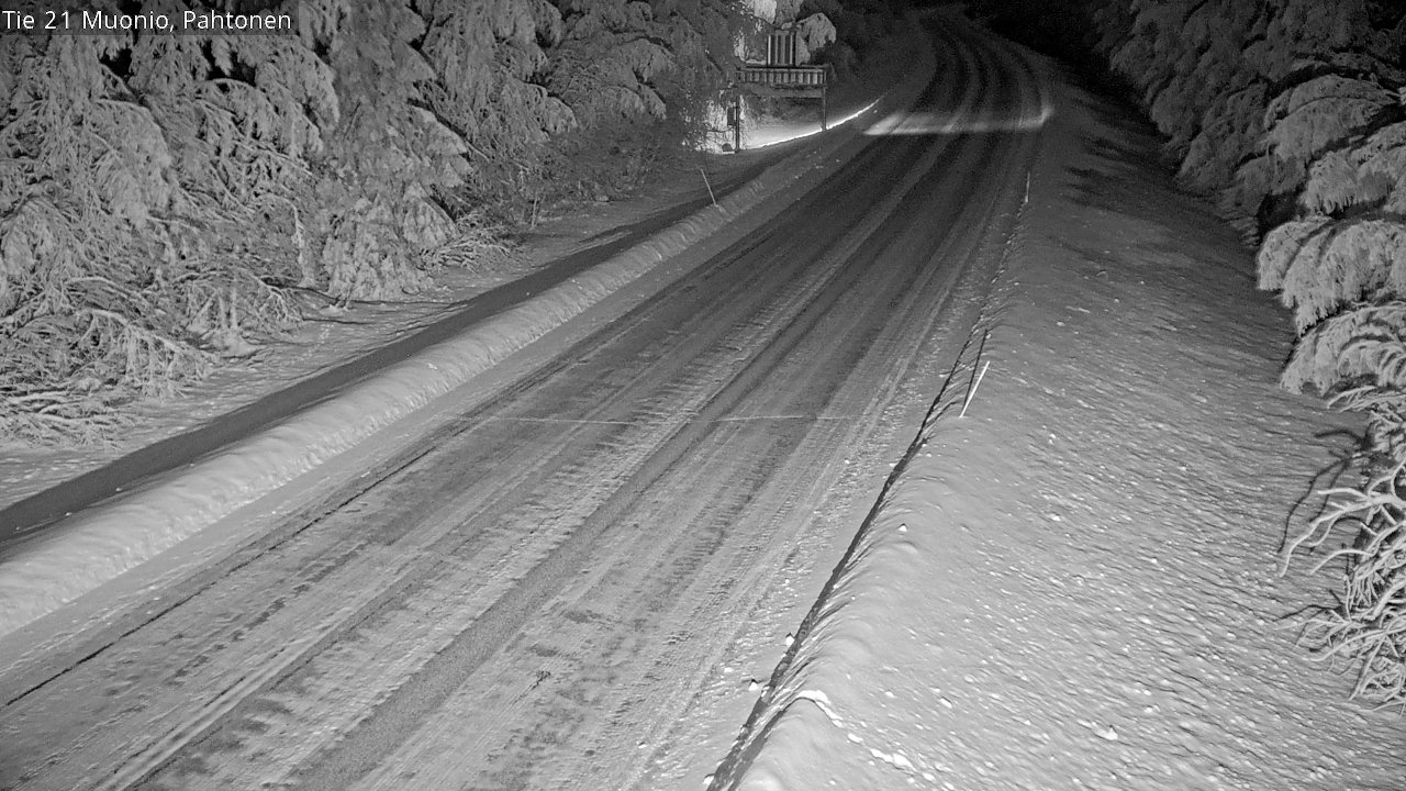 Kelikamerat Kuva Tie 21 Muonio Pahtonen, Muonio, Lappi