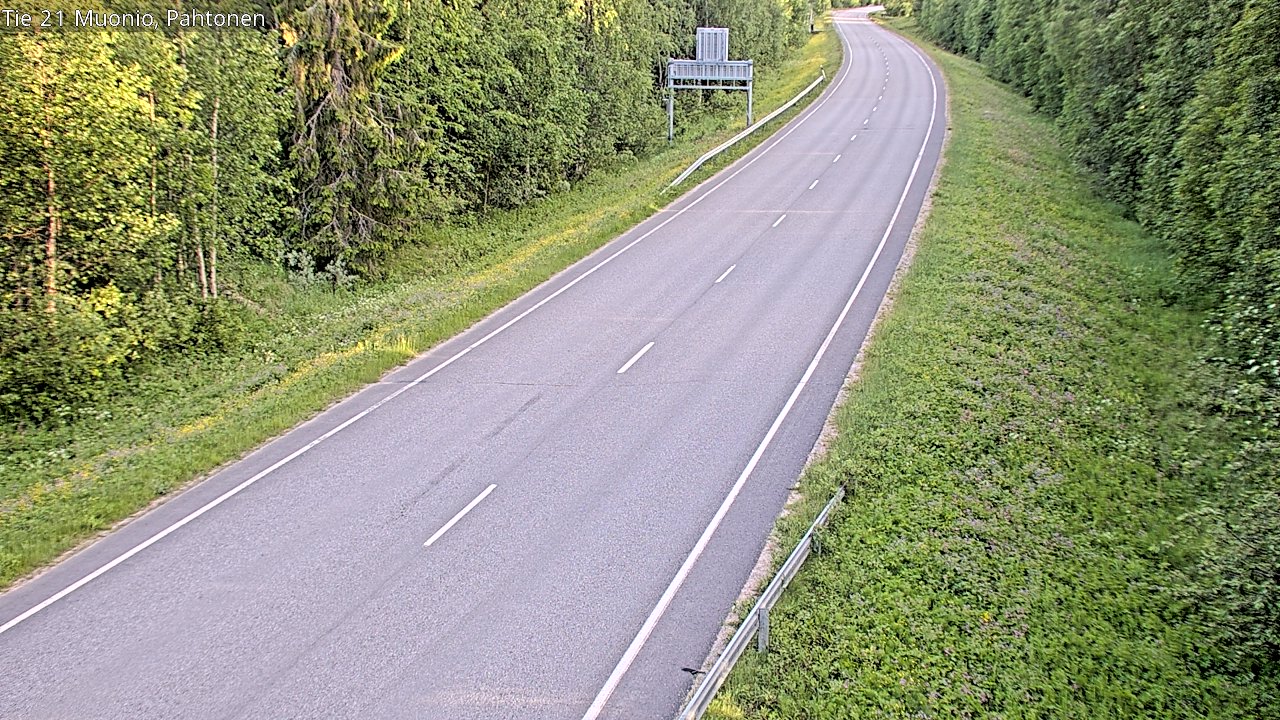 Kelikamerat Kuva Tie 21 Muonio Pahtonen, Muonio, Lappi