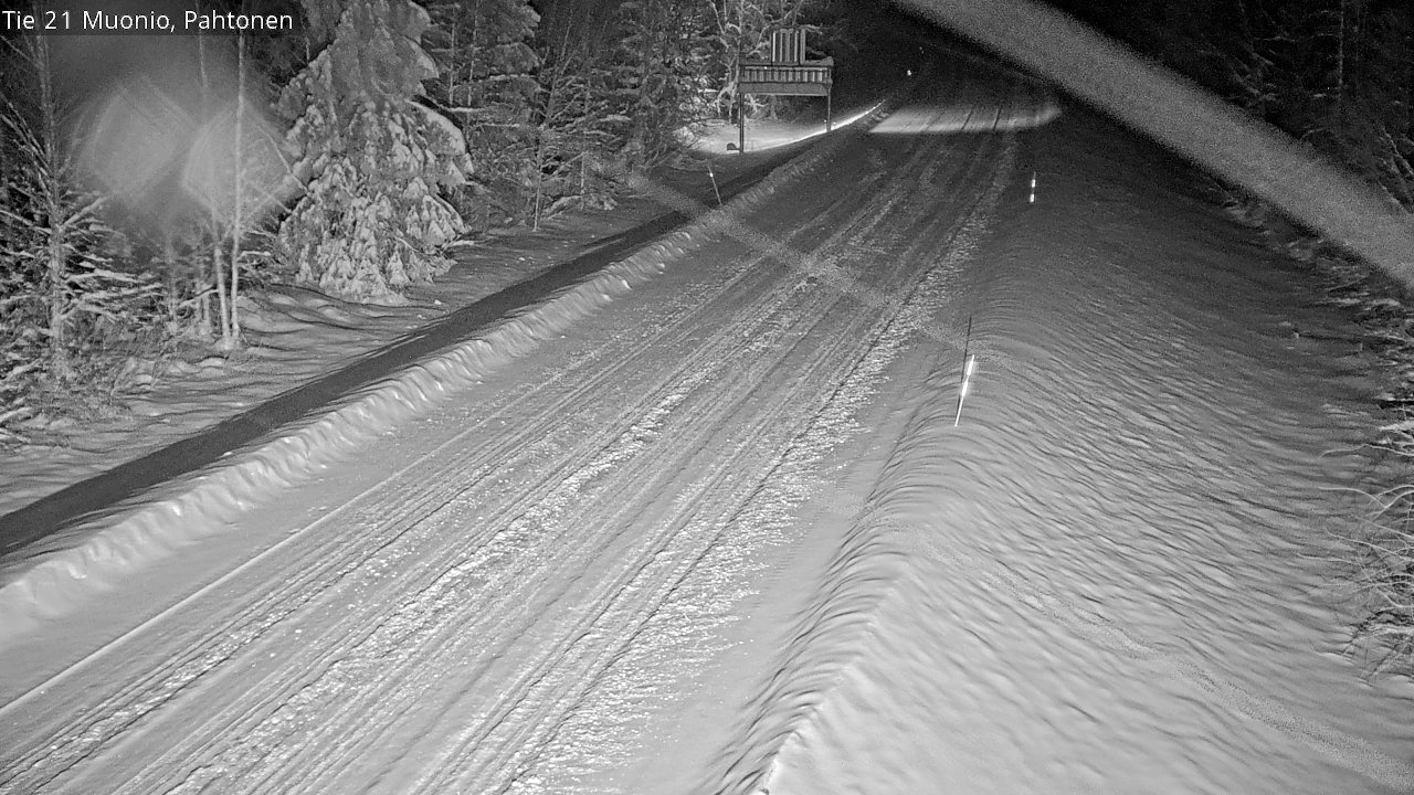 Kelikamerat Kuva Tie 21 Muonio Pahtonen, Muonio, Lappi