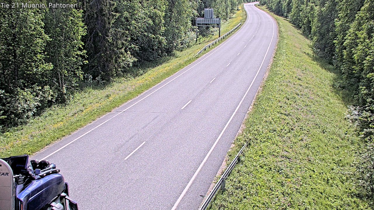 Kelikamerat Kuva Tie 21 Muonio Pahtonen, Muonio, Lappi